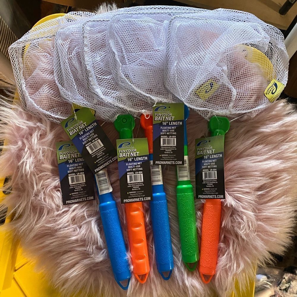 *NWT* Promar Fun Color 16” Bait Net
